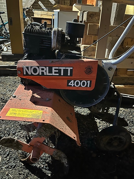 Norlett 4001 jyrsin Briggs & Stratton 206cc