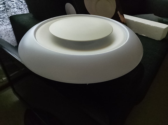Eglo LED kattovalaisin kaukosäätimellä valkoinen