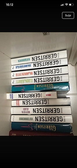 Tess Gerritsen dekkaripaketti kirjoja