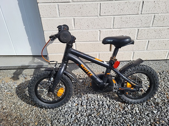 Lasten 12" WHITE polkupyörä mtb lite