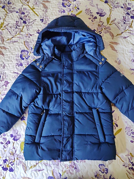 H&M poikien toppatakki koko 110 sininen