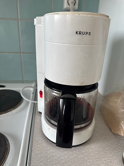 Krups valkoinen kahvinkeitin