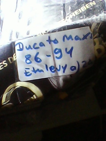 fiat ducato maxi 86-94 uudet etujarrulevyt