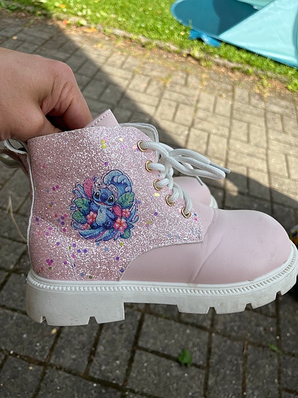 Lasten Stitch kengät/saappaat (34).