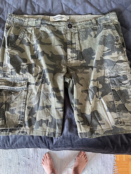 Bodyguard Kavika miesten shortsit XXL camo kuosi