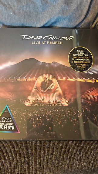 David Gilmour Live at Pompeii 4 lp