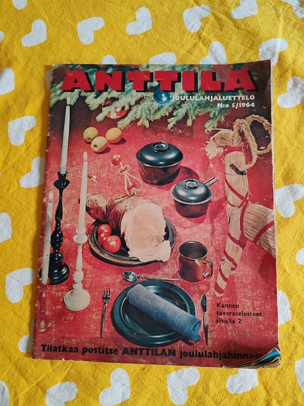 Anttila joululahjaluettelo 1964