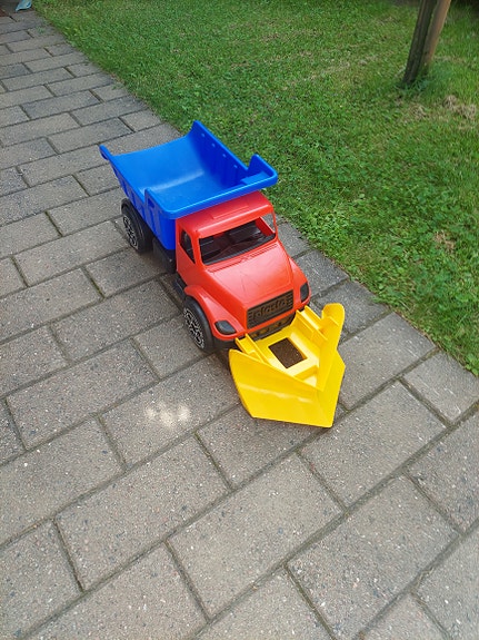 Plasto kuorma-auto lelu