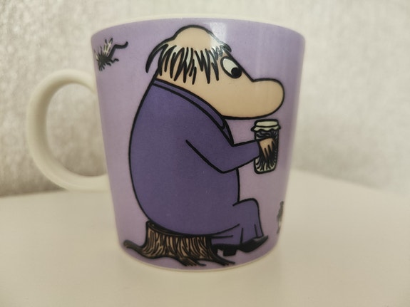 Varattu . Muumimuki Hemuli