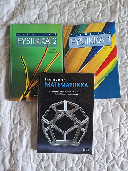 Tekniikan fysiikka 1 ja 2 Insinöörin matematiikka