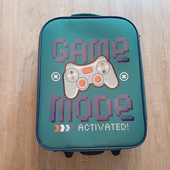 Lasten Game Mode vetolaukku turkoosi unisex