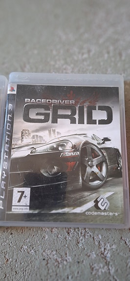 PlayStation 3 Race Driver Grid -peli+GTA