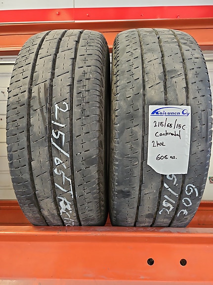 215/65R15 C pakettiauton kesärenkaat