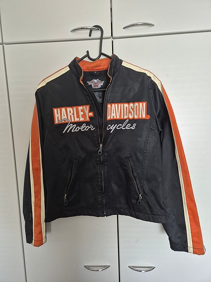 Harley-Davidson ajotakki  S musta-oranssi