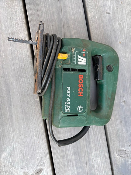 Bosch PST 65 PE pistosaha 450W vihreä