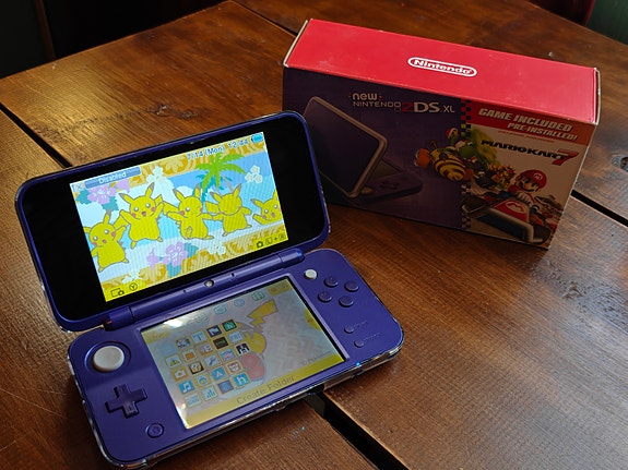 Nintendo New 2DS XL - purple + Silver