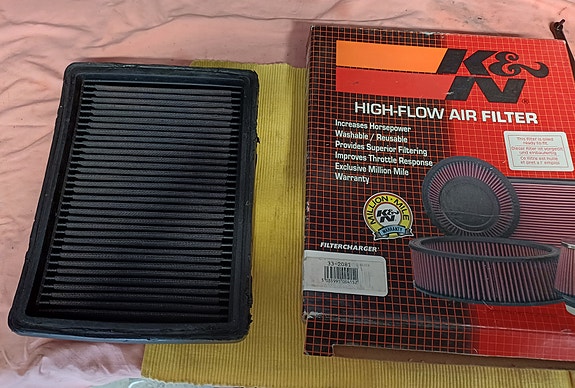 Porsche 944 Turbo K&N High-Flow ilmansuodatin