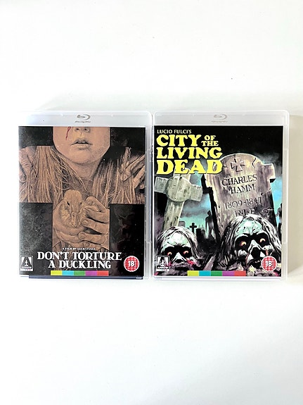 Arrow Video Blu-ray - Don’t Torture a Duckling & City of the Living Dead