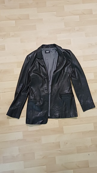 naisten vintage nahkatakki