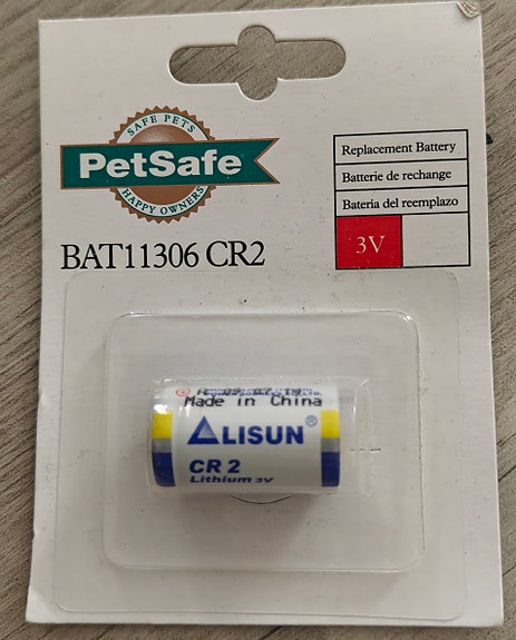 PetSafe BAT11306 CR2 3V -paristo