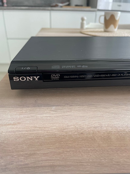 Sony CD / DVD-soitin musta