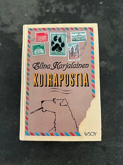 Elina Karjalainen Koirapostia kirja