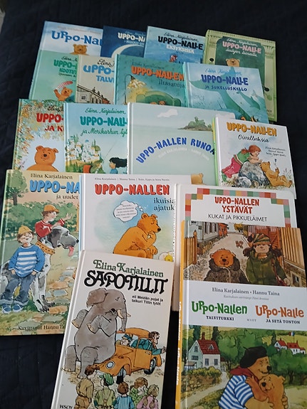Elina Karjalainen: UPPO-NALLE ym kirjoja