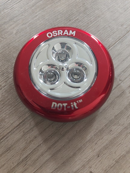 Osram DOT-it LED-valo punainen