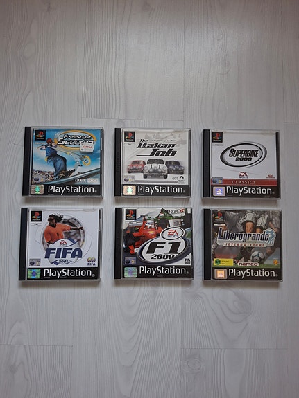 Playstation 1 pelejä