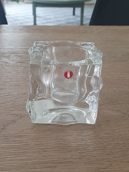 Iittala Ice Cube kynttilänjalka