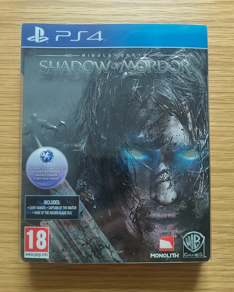 PS4 Middle-earth: Shadow of Mordor – Steelbook Edition