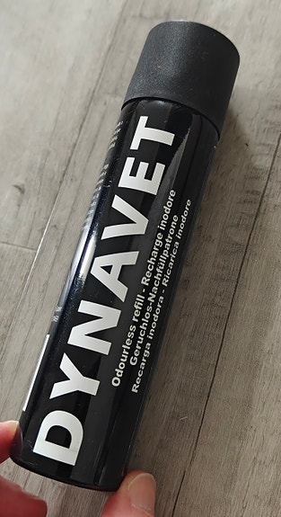 Dynavet haukunestopannan hajuton täyttöpullo
