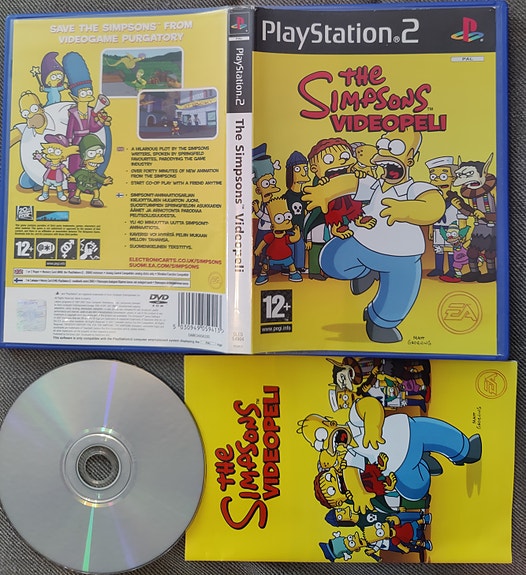The Simpsons Videopeli PS2