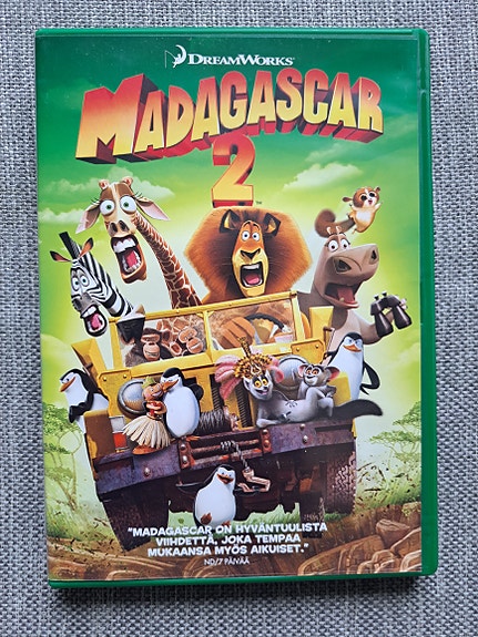 Madagascar 2 dvd