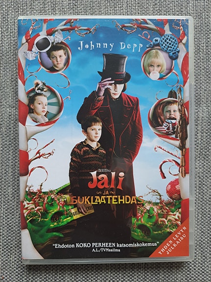 Jali ja suklaatehdas dvd