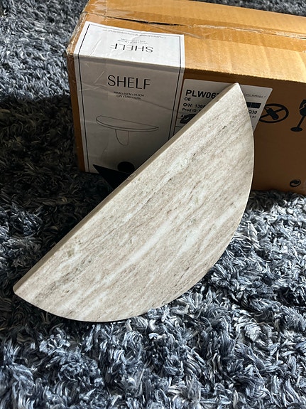 H&M home marmorihyllyt
