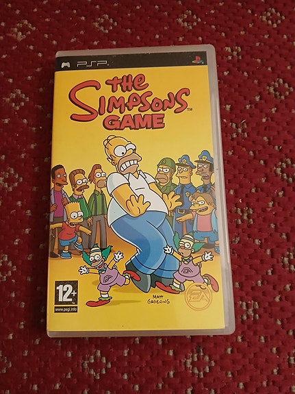 PSP the simpsons