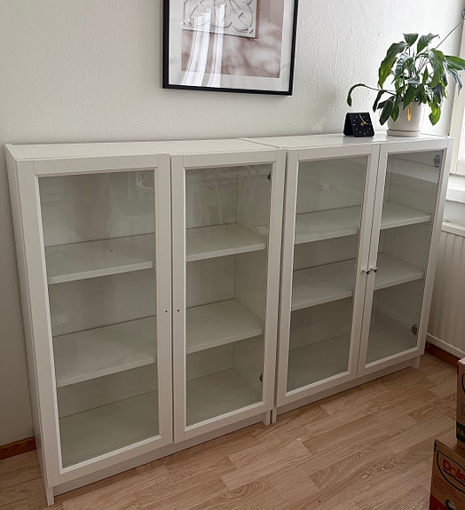 2kpl ikea billy kirjahyllyt