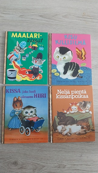 Tammen kultaiset kirjat 4kpl
