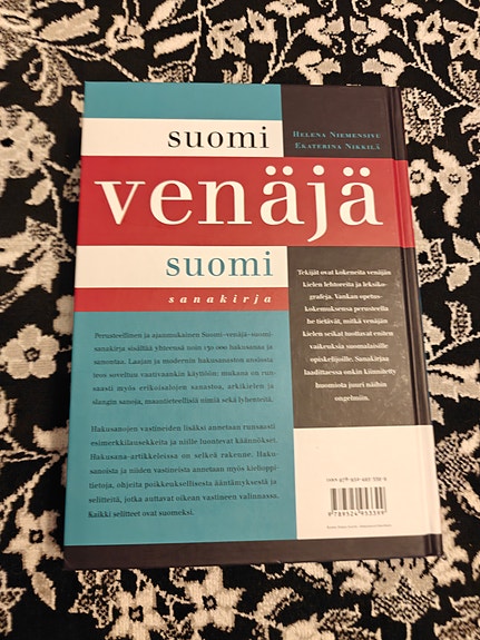 Suomi–venäjä–suomi sanakirja