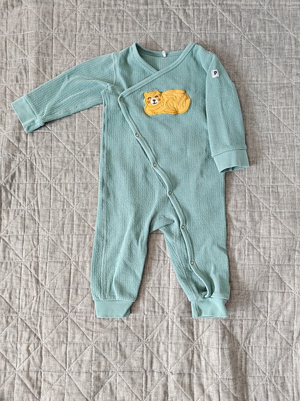 Polarn O. Pyret haalari koko 74 vihreä unisex