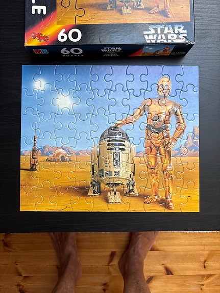MB Star Wars palapeli 60 palaa