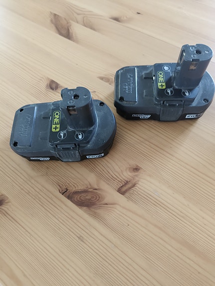 Ryobi 18v 1.3ah akut