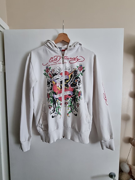 Ed Hardy vetoketju huppari n. L/XL