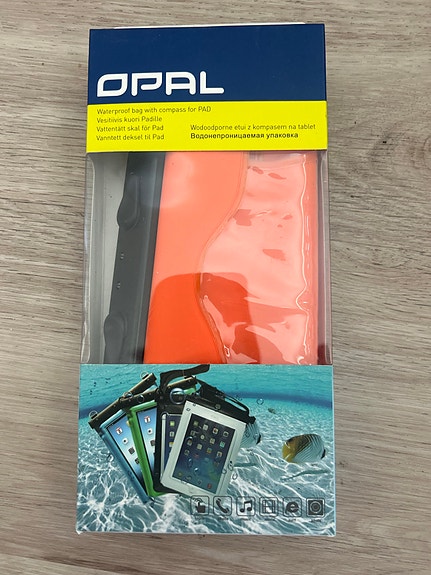Vedenpitävä tablettikotelo.