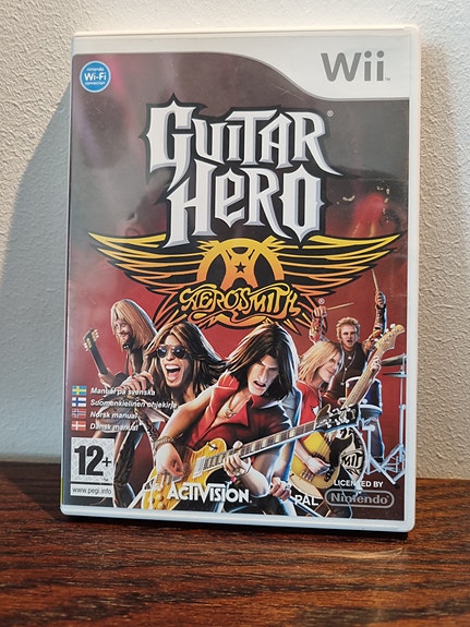 Guitar Hero Aerosmith Nintendo Wii peli