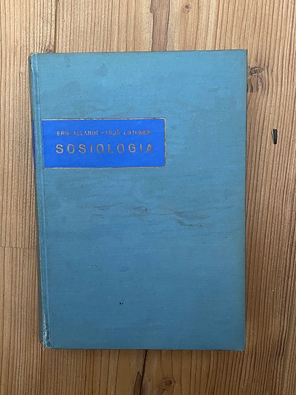 Erik Allardt & Yrjö Littunen: Sosiologia