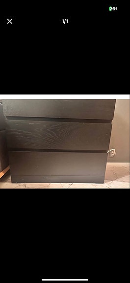 Ikea Malm lipasto