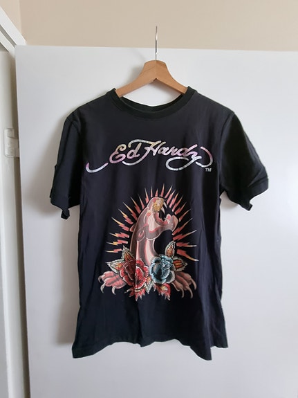 Ed Hardy vintage t-paita L