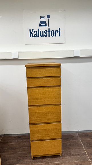 Ikea MALM Korkea Lipasto Peilillä 123x48 cm